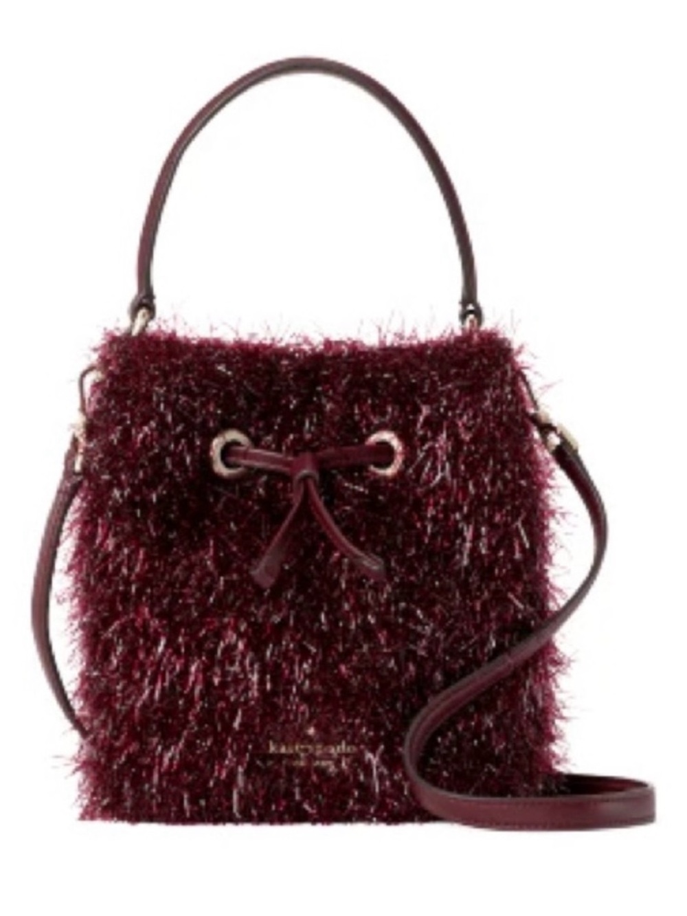 kate spade New York Cherrywood Natalia Tinsel
Bucket Crossbody
